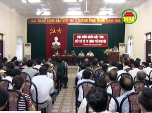 Cử tri Hưng Yên bày tỏ thái độ, trách nhiệm về chủ quyền biển đảo